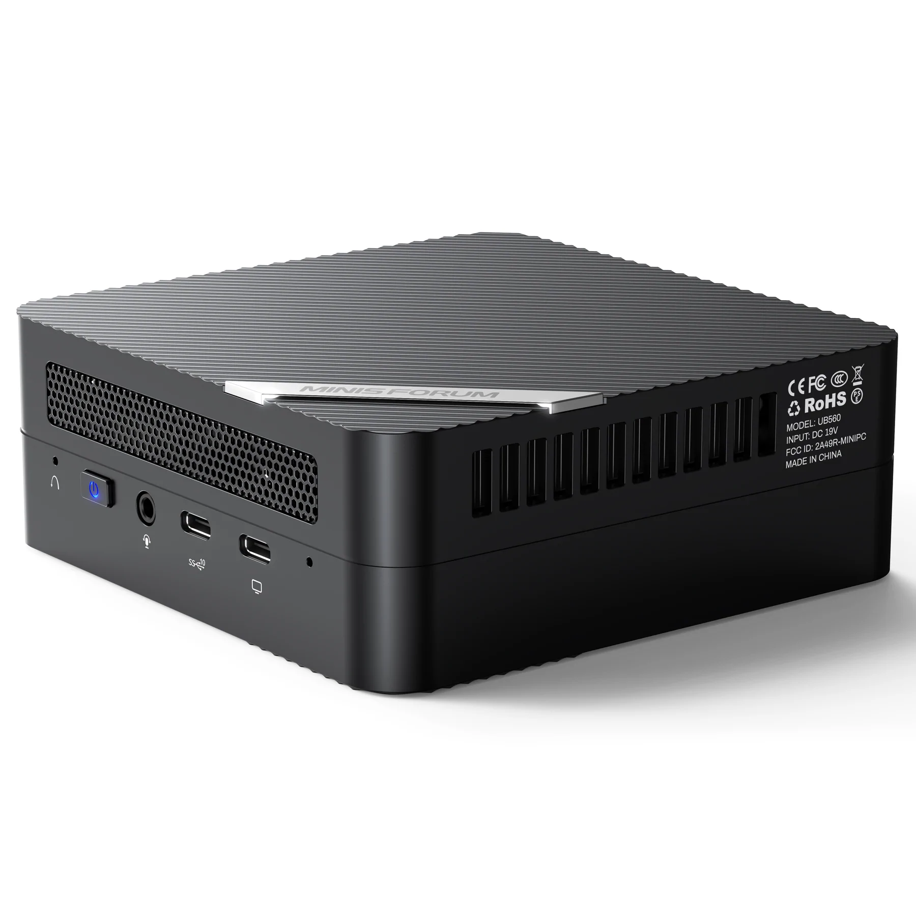 Minisforum Venus Series UM580, AMD Ryzen™ 7 5800H, Windows 11