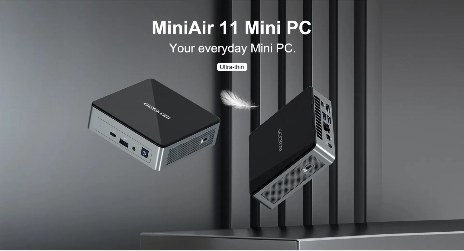 GEEKOM Mini Air 11th Gen Intel Celeron N5095 / N5105 – Mini pcs