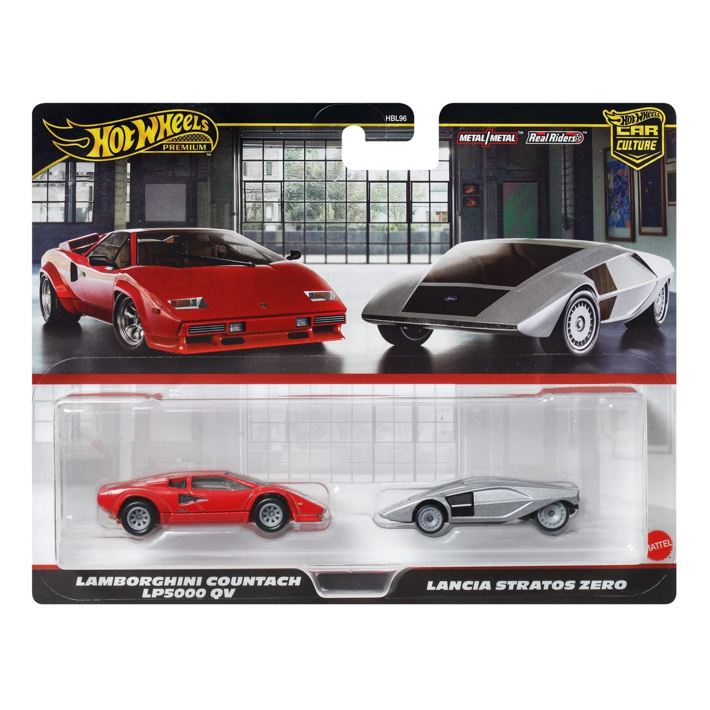 Hot Wheels Premium Car Culture Twin Pack - Lamborghini Countach