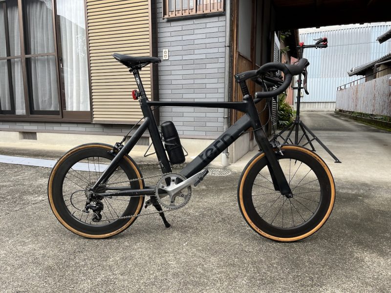 ミニベロロードTern SURGEのハンドルをステム一体型ハンドルに交換