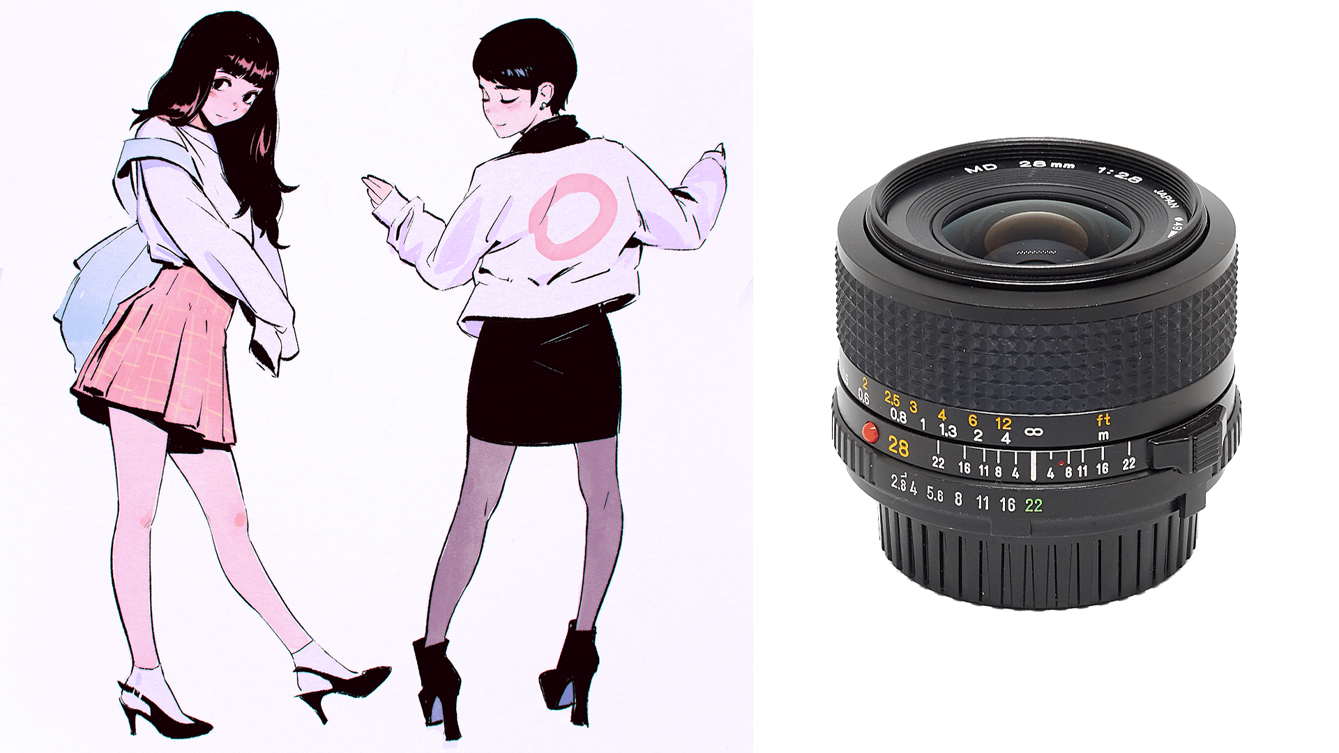 Minolta MD 28mm 1:2.8 5×5 tests and review - Lens QA Works