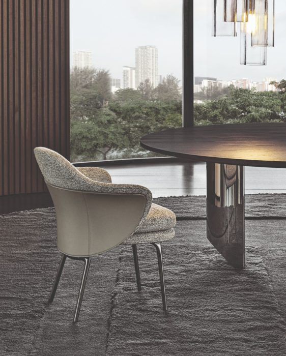 Minotti Angie Dining Chair - 100% Made in Italy - Minotti London