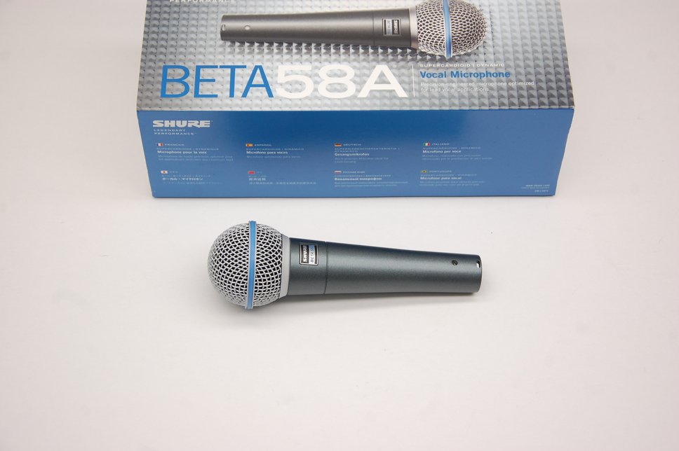 SHURE BETA 58A-X キャンディーレッド＆ブラック | PRO_Fit マイク塗装