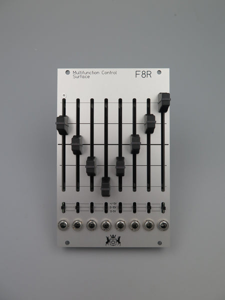 F8R 8 Channel Fader Bank with CV, I2C, and MIDI – Michigan Synth Works