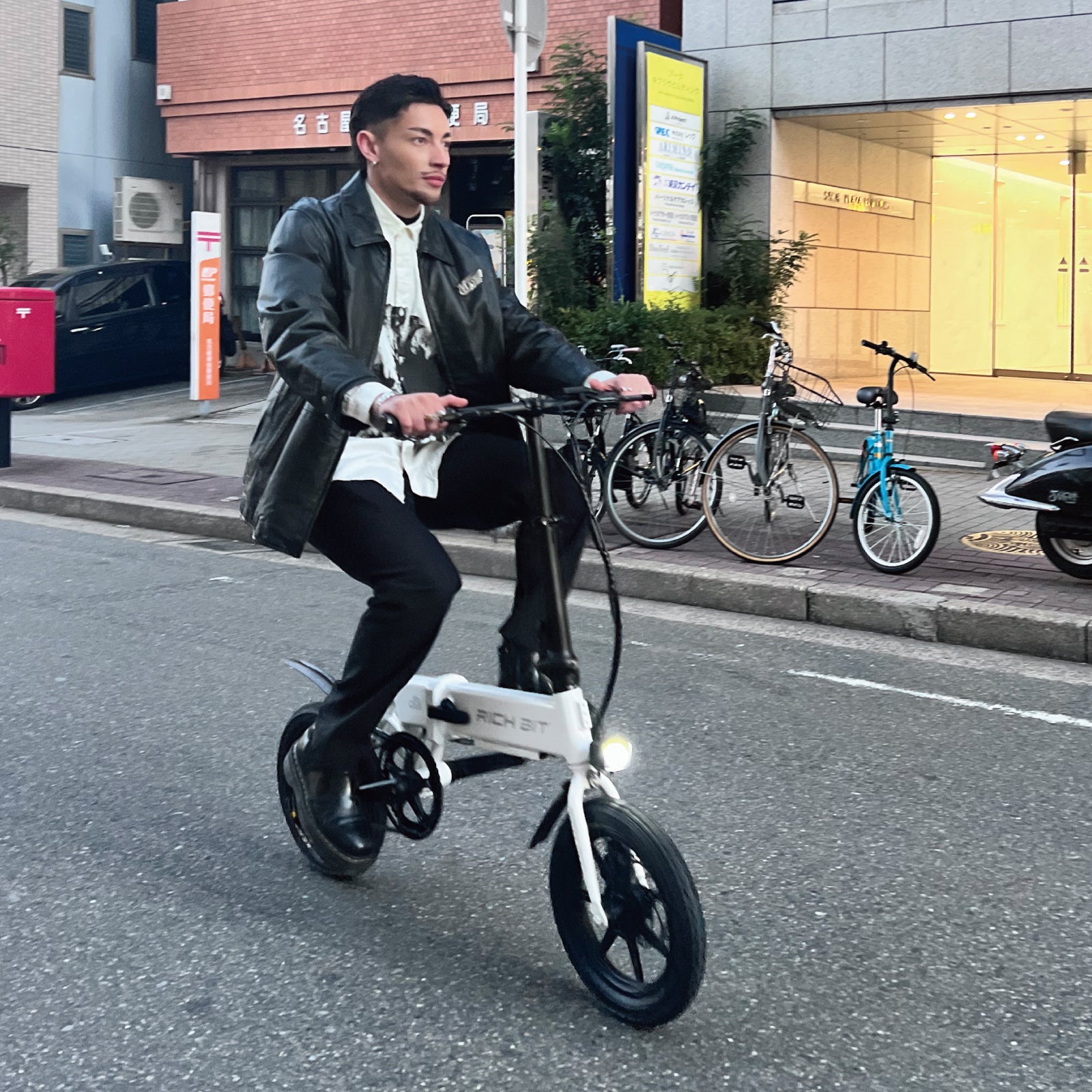 RICHBIT CITY ASSIST（サクラピンク）電動アシスト自転車 型式認定取得