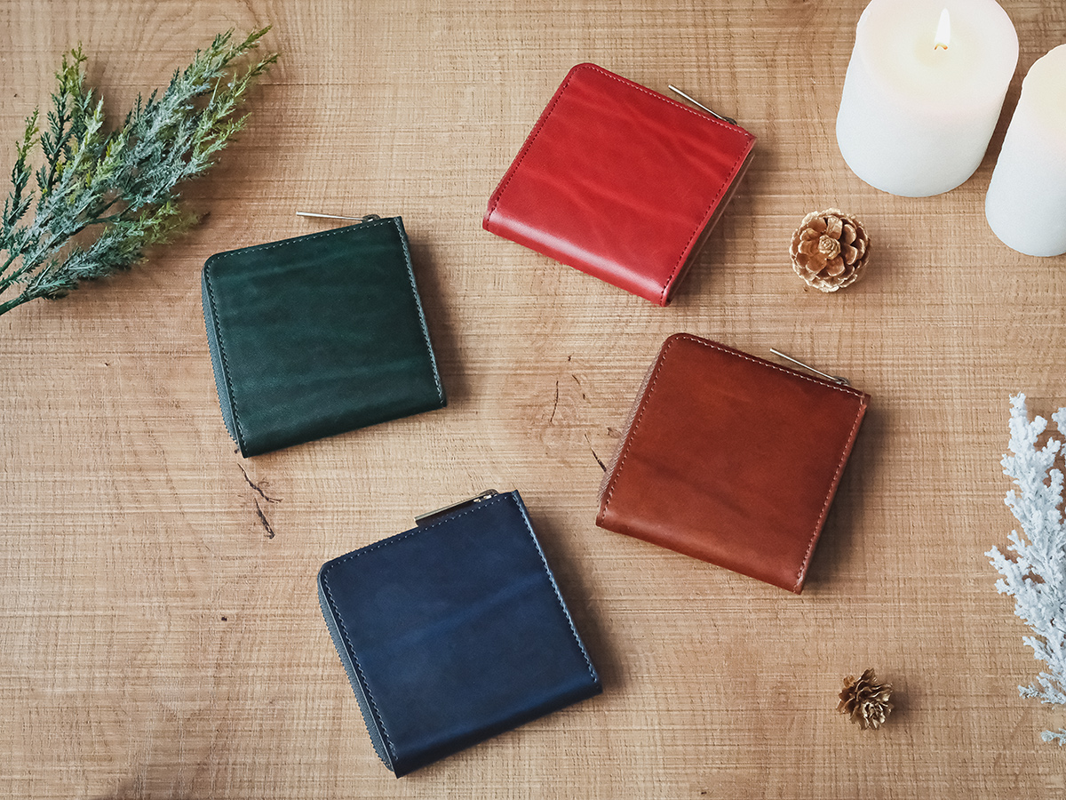 ルガトショルダー ミニL字ファスナー財布 | 革財布のお店mic (ミック)