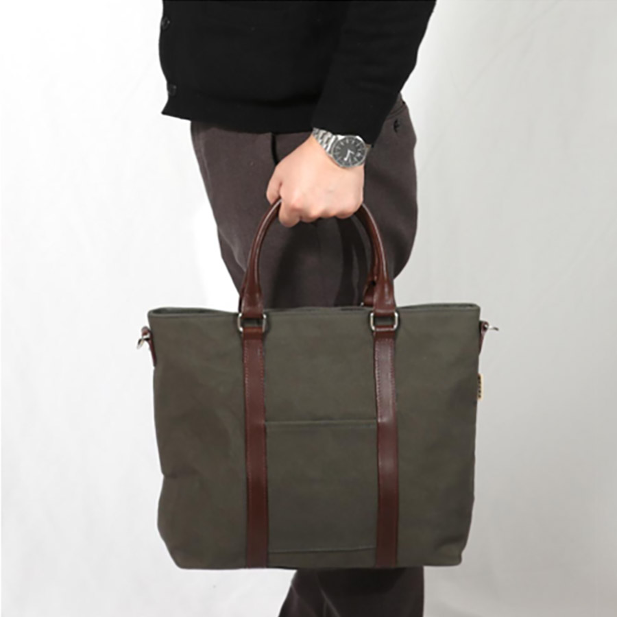 日乃本帆布〉2WAYビジネスショルダーM OD | 山形県米沢市 | 三越伊勢丹