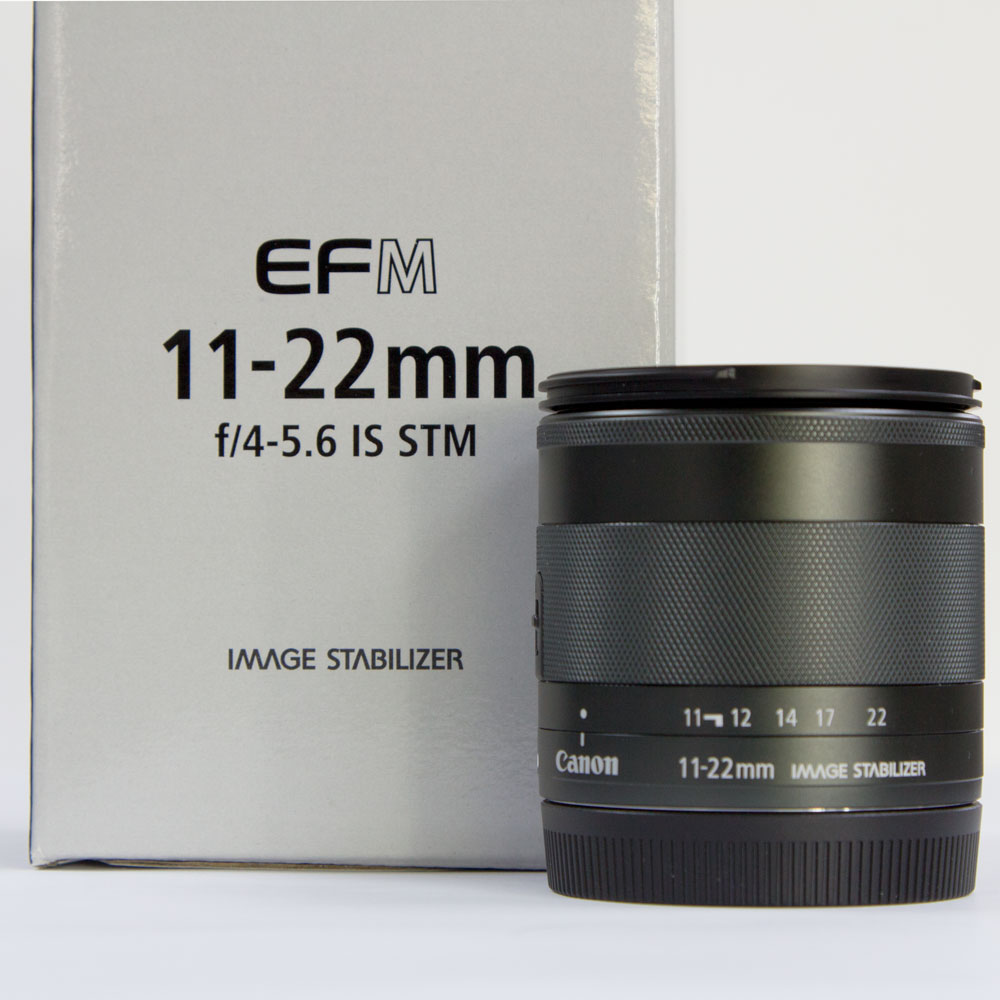USED Canon EF-M 11-22mm F4-5.6 IS STM Boxed - Mifsuds Photographic Ltd