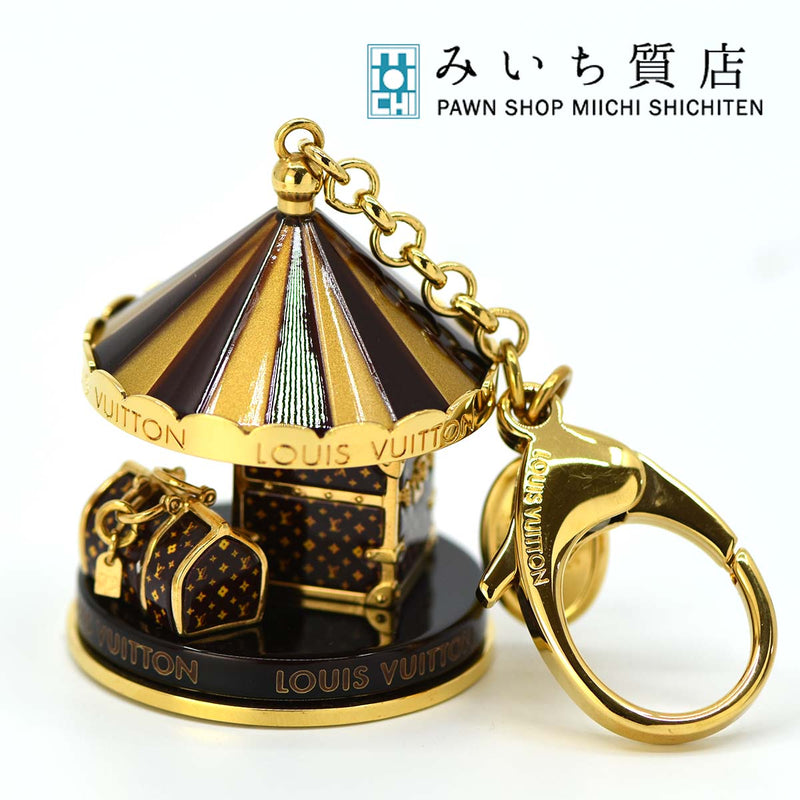 LV バッグチャーム ビジューサック・カルーゼル M66782 キーホルダー