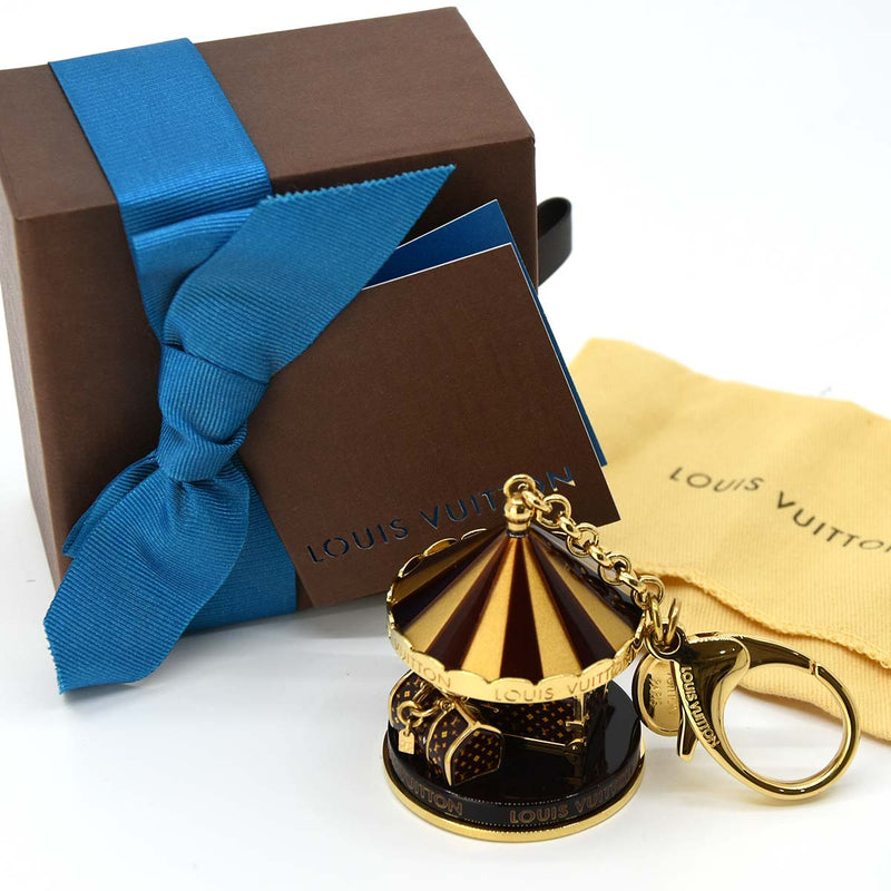 LOUIS VUITTON ビジューサック ビーフルール キーホルダー チャーム