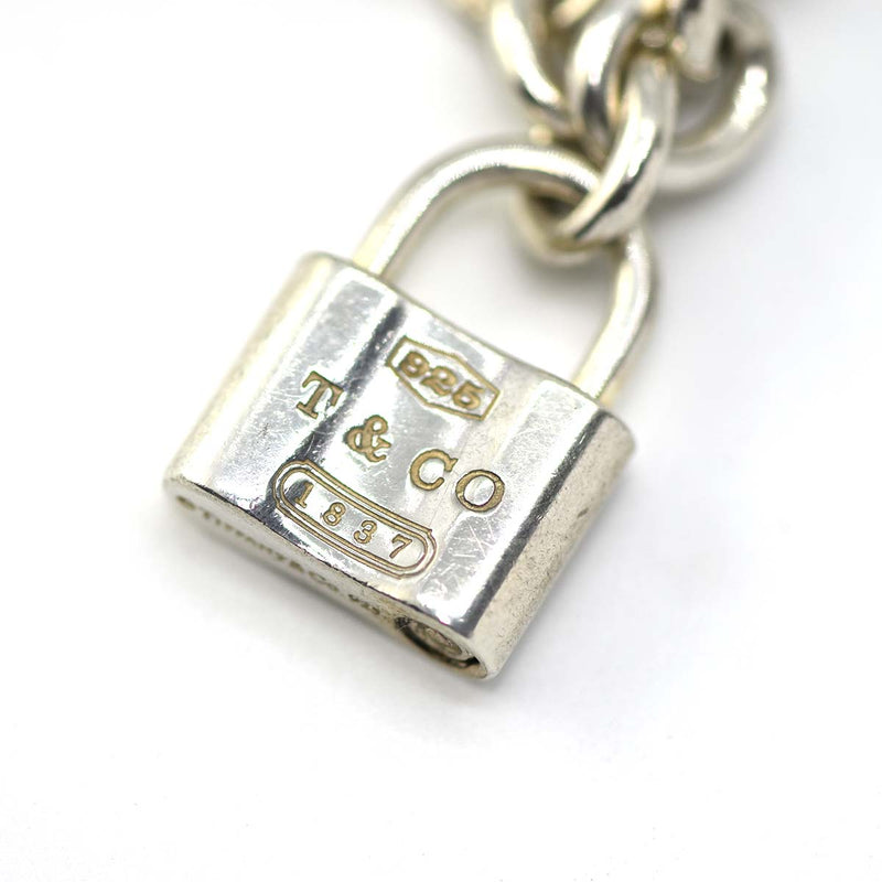 ティファニー ブレスレット シルバー925 ハート ロックチャーム