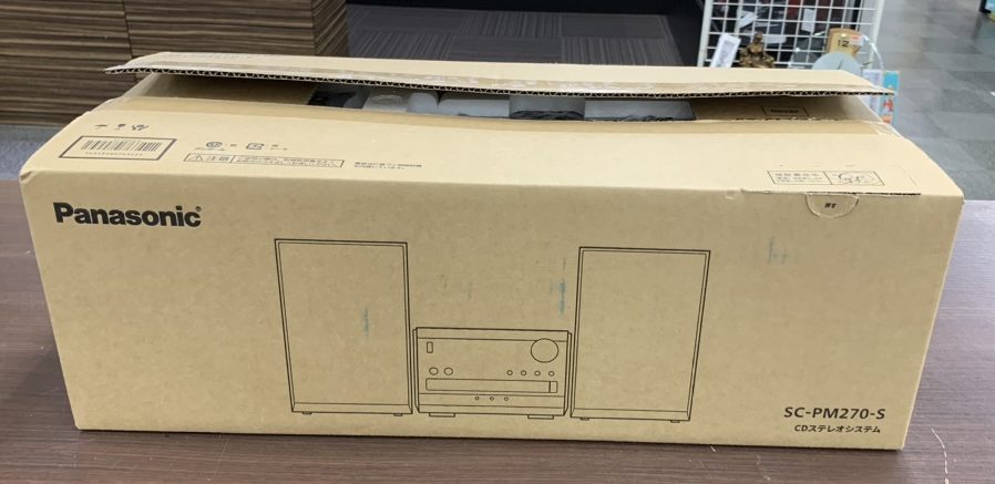 コンポ Panasonic SC-PM270-S 開封済、未使用品 / デジタル家電