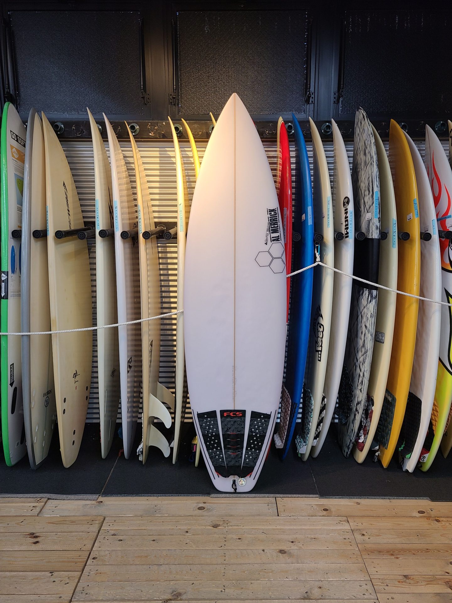 中古サーフボード ALMERRICK BLACK & WHITE / リサイクルショップ三喜