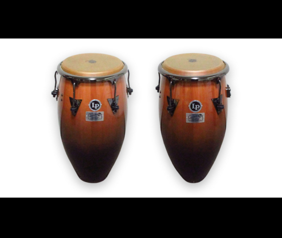 老舗パーカッションブランド「LP」の特別仕様CHERRY WOODコンガセット