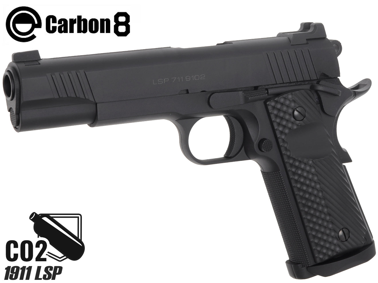 Carbon8 M45CQP -Close Quarter Pistol- CO2 | ミリタリーベース