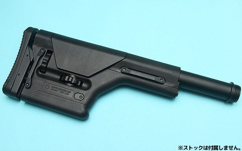 G&P MWS バッファチューブ MAGPUL PRS(ロング) BK for 東京マルイ GBB
