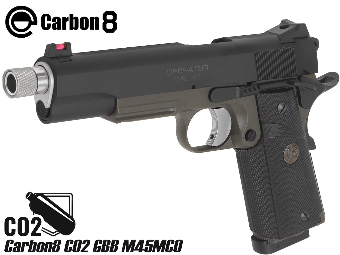 Carbon8 M45CQP -Close Quarter Pistol- CO2 | ミリタリーベース