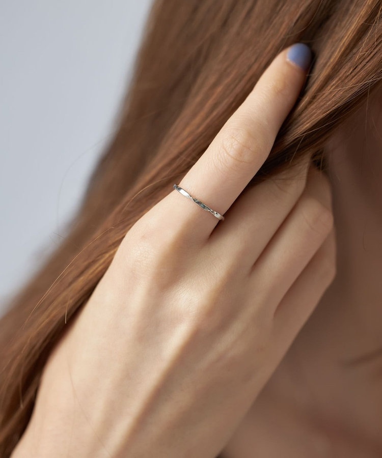 レイヤード] PT900 ツイスト リング（410403） ｜ women（ウィメンズ