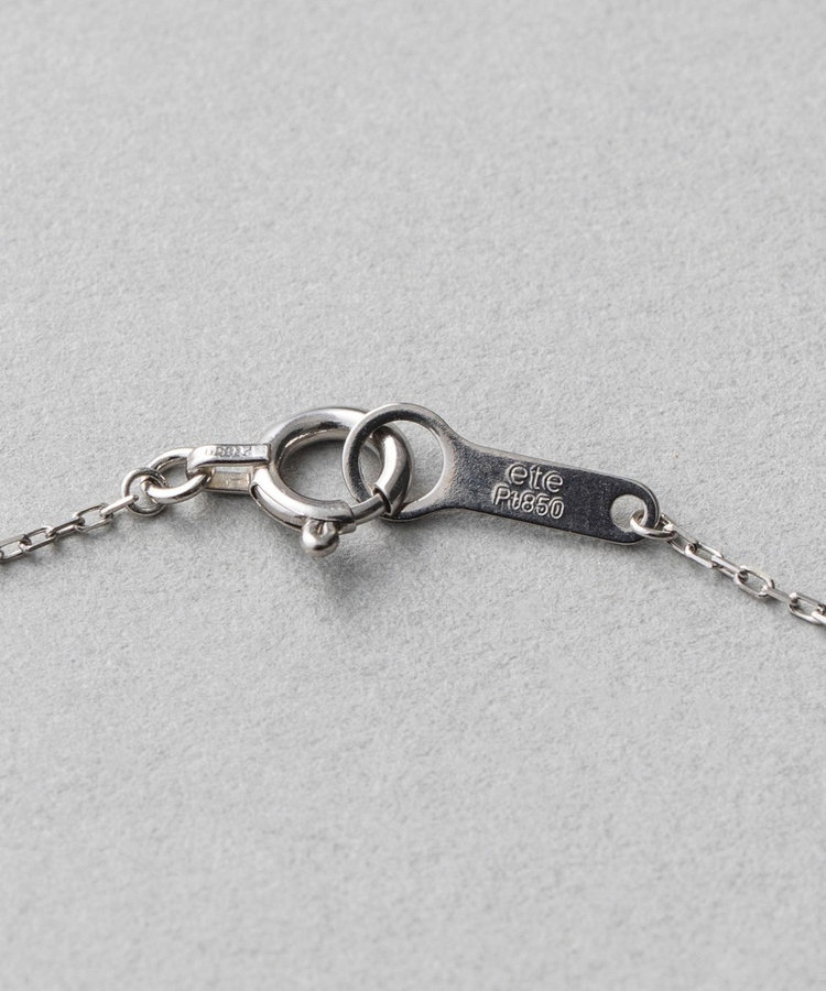 PT900/850 ダイヤモンド 0.1ct ブレスレット「ブライト」（450188