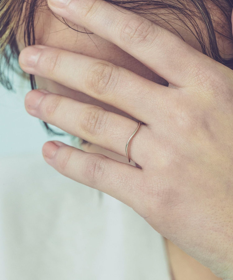 レイヤード] K10 ウェーヴ リング（710925-710926） ｜ women