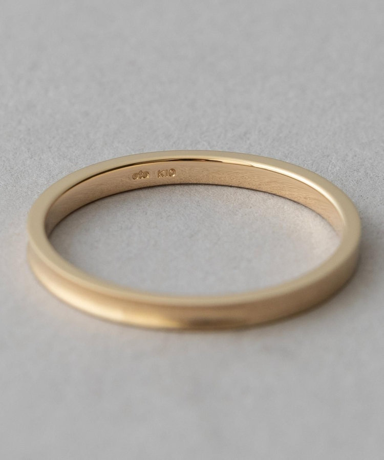 レイヤード] K10YG コンケイブ リング（710993） ｜ women（ウィメンズ