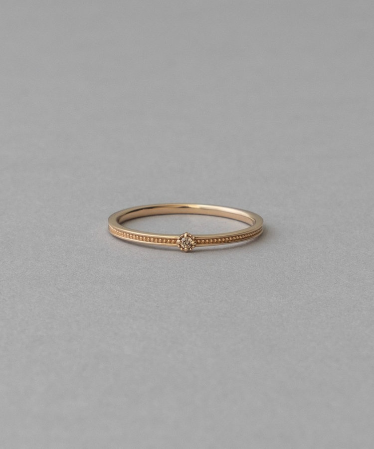 レイヤード] K10YG ブラウンダイヤモンド リング（721178） ｜ women