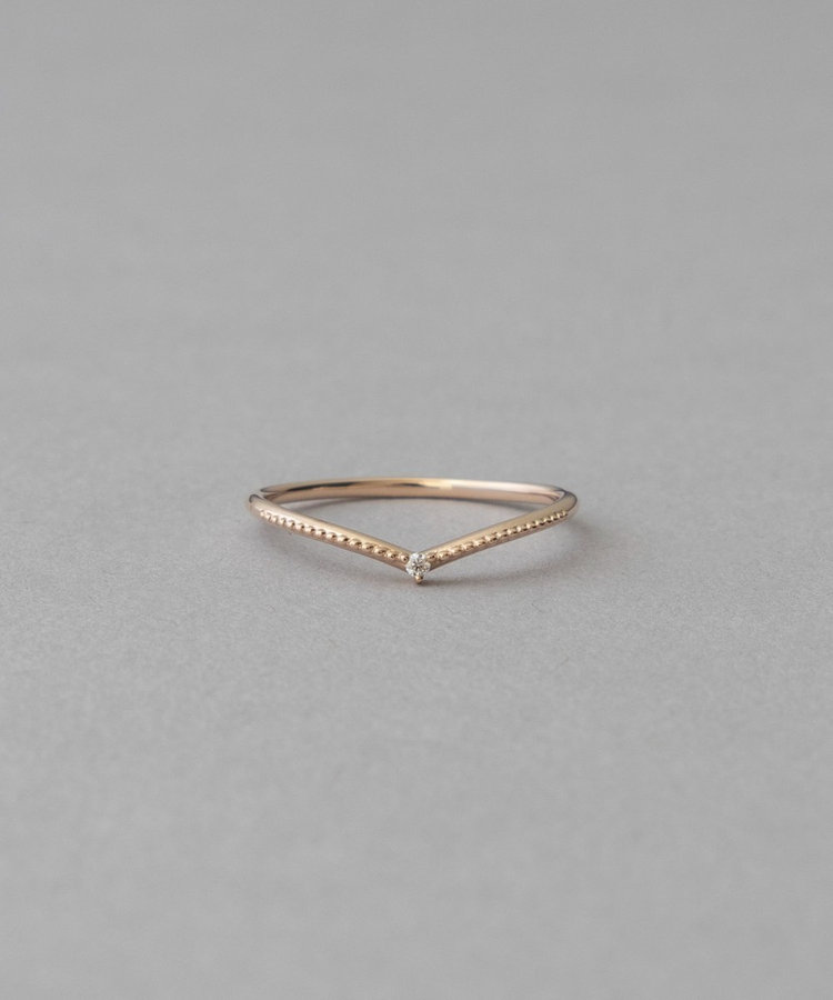 レイヤード] K10YG ダイヤモンド リング（721173） ｜ women