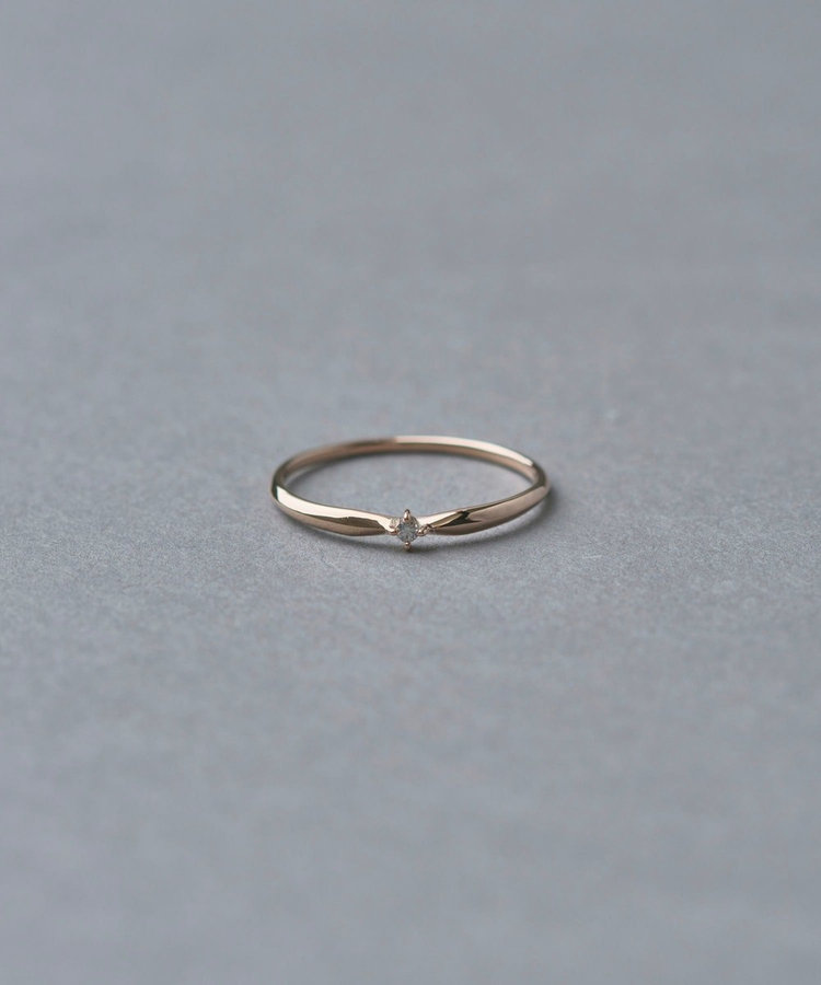 シェア] K10MPG ダイヤモンド クロス リング（721208） ｜ women