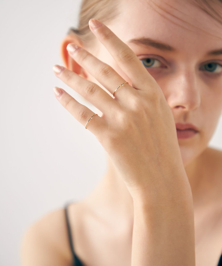 ONLINE Limited] K10YG ダイヤモンド リング（721214） ｜ women