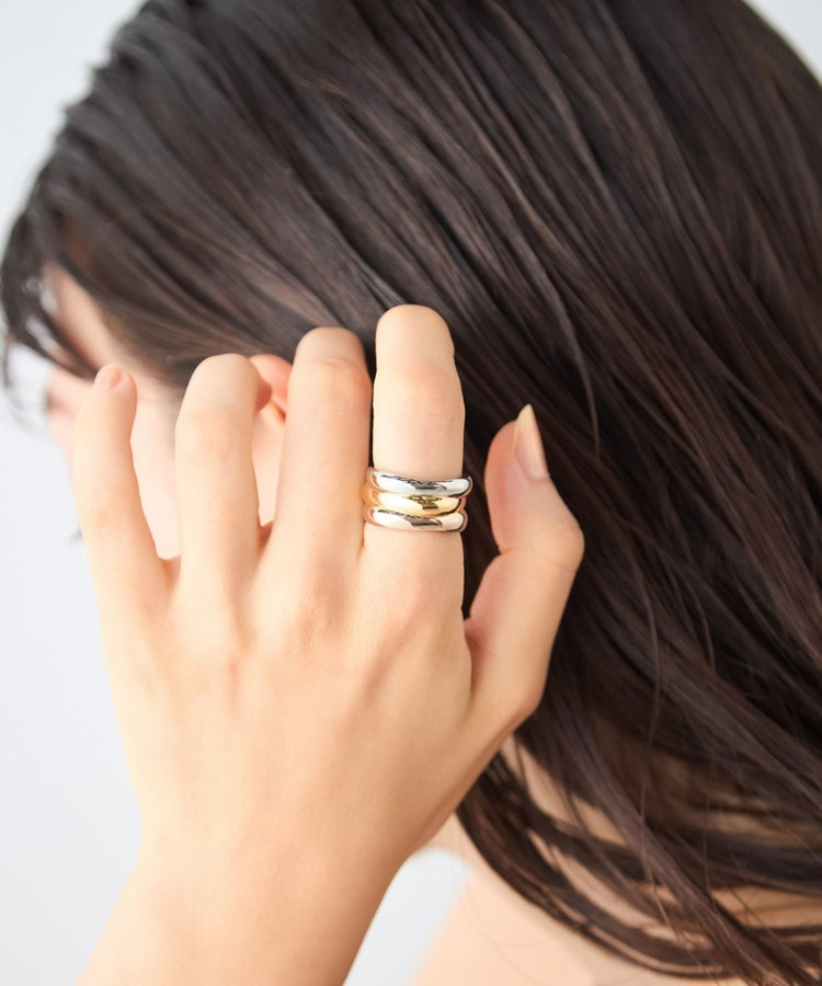 トリカラー] ニュアンス リング ボールド（810384） ｜ women