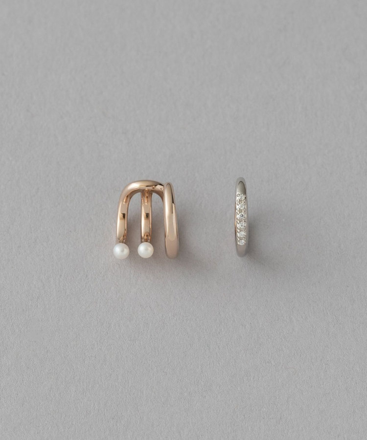 ONLINE Limited] パール ピークカフ セット（842032） ｜ women