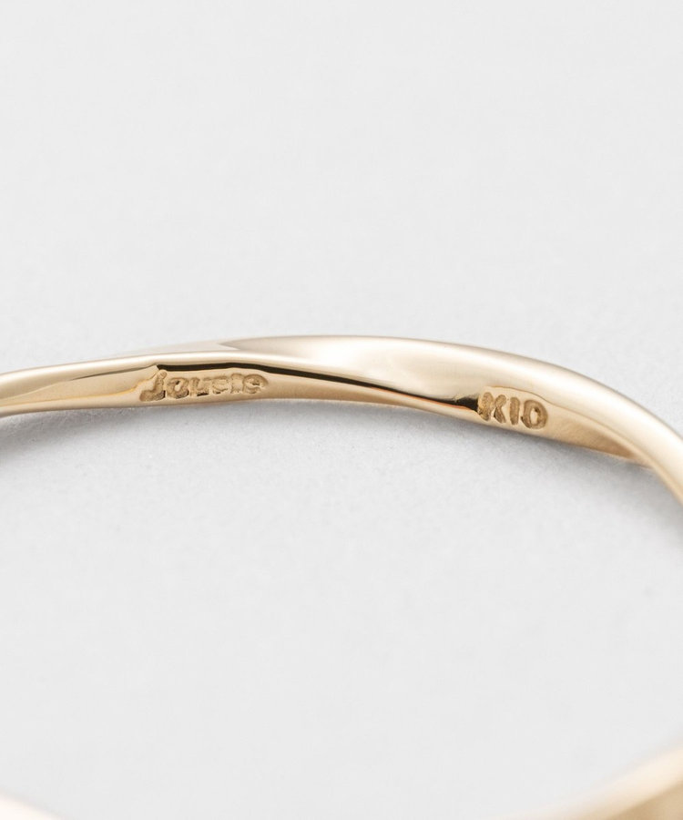 K10YG ツイスト ピンキーリング（031303） ｜ women（ウィメンズ