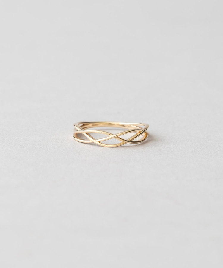 レイヤー] K10YG リング ブレイズ（031354） ｜ women（ウィメンズ