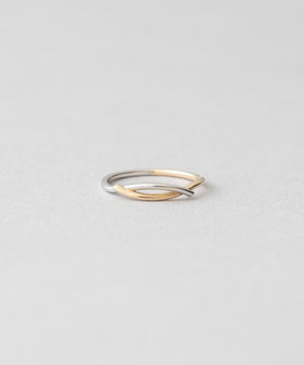 K10YG ピンキーリング ダイヤモンド コンビカラー（032500） ｜ women