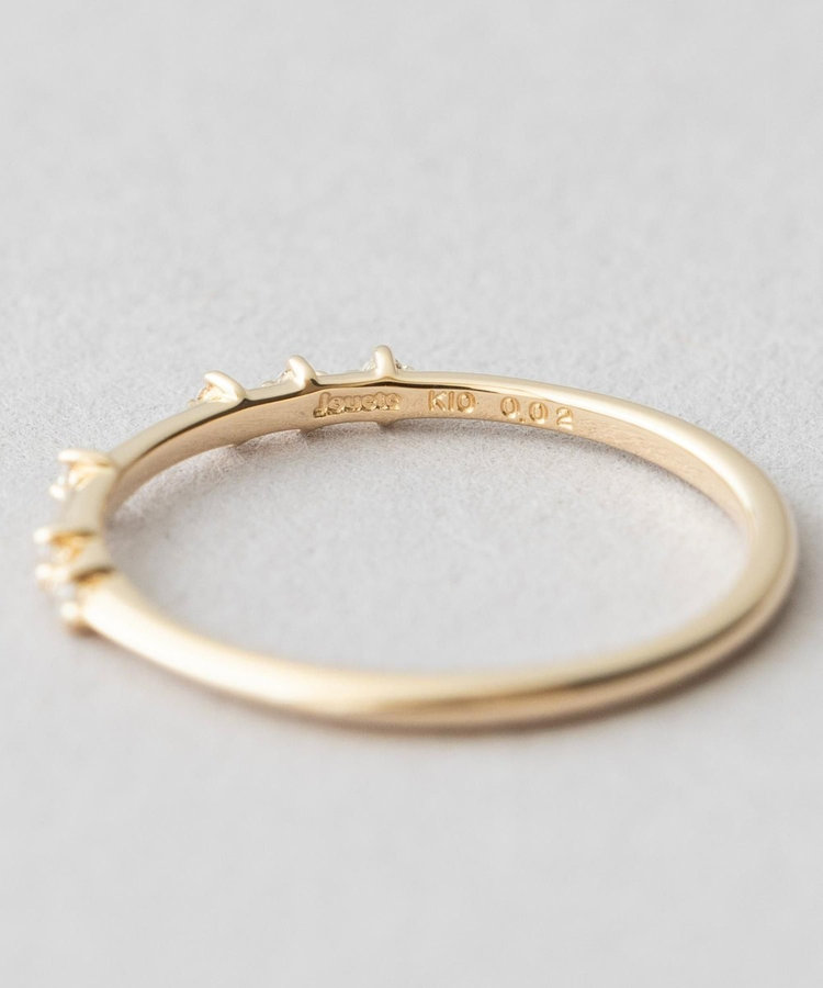 K10YG ピンキーリング ダイヤモンド（032525） ｜ women（ウィメンズ