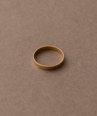 ルーセント] K18YG ミディアム リング（201014） ｜ women（ウィメンズ