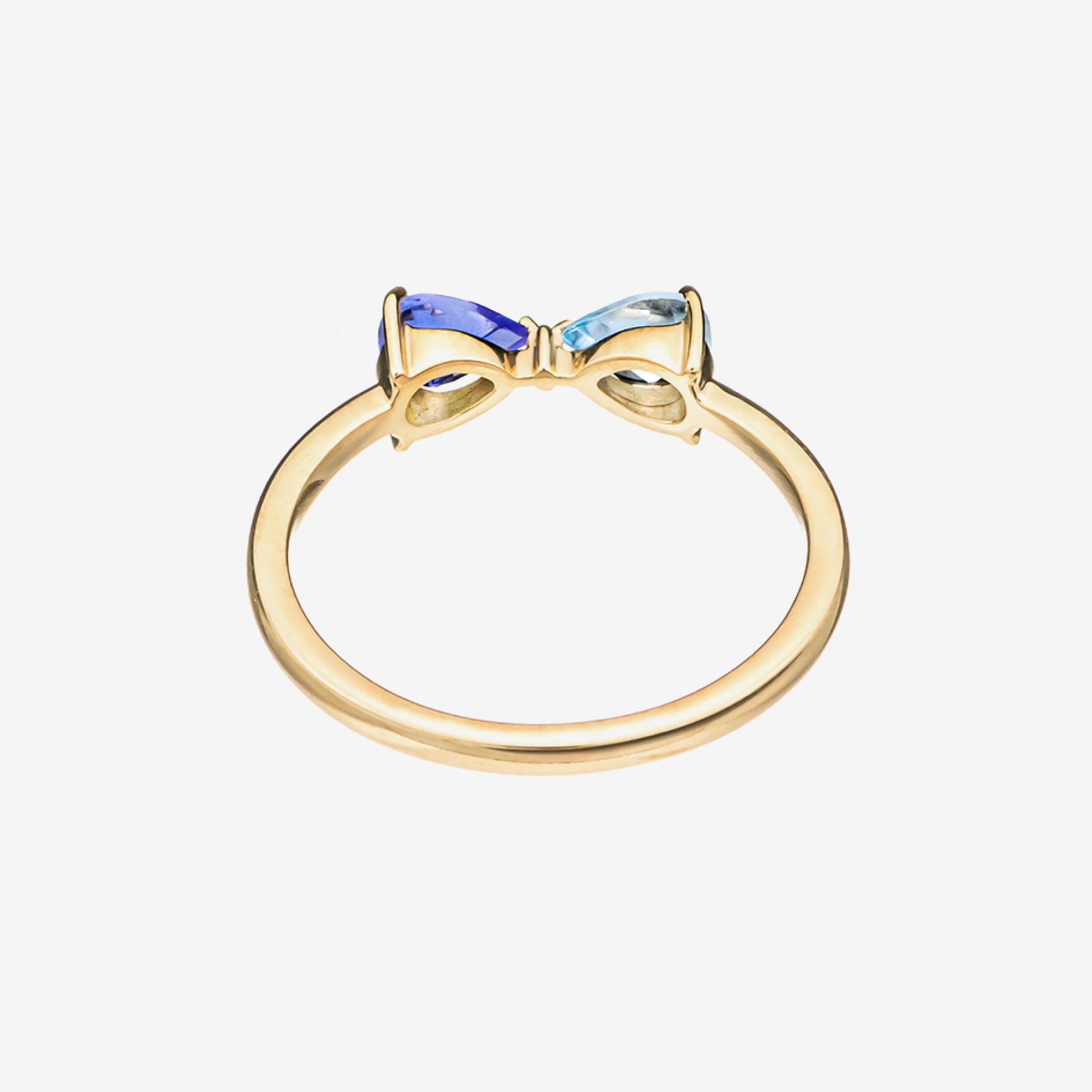 受注生産品】TSUNAGU K10 イエローゴールド サファイア 牡牛座(おうし