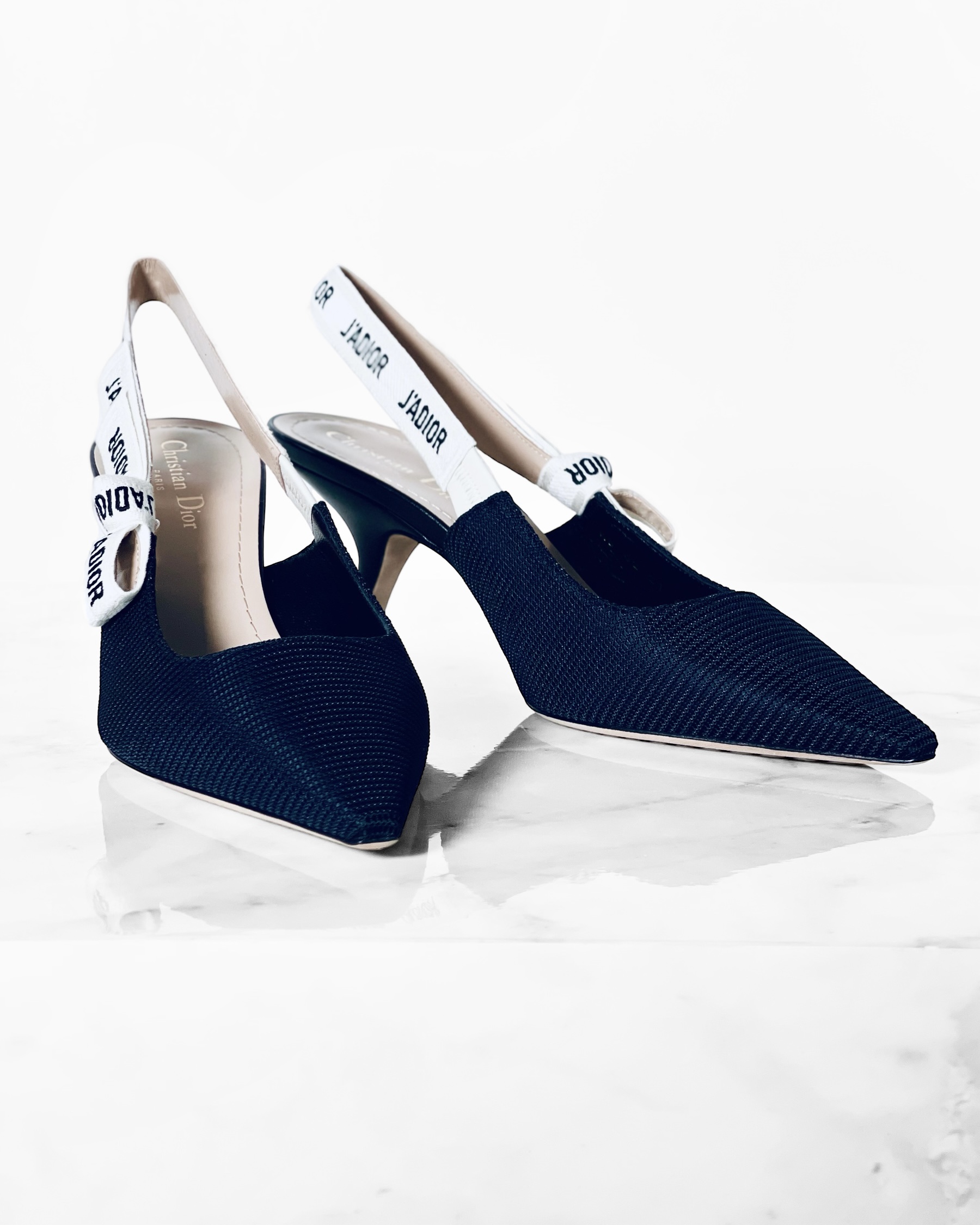 Dior Black J'Adior Slingback Pumps – MILNY PARLON