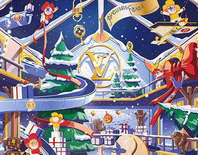 Louis Vuitton - Advent Calendar 2023 :: Behance