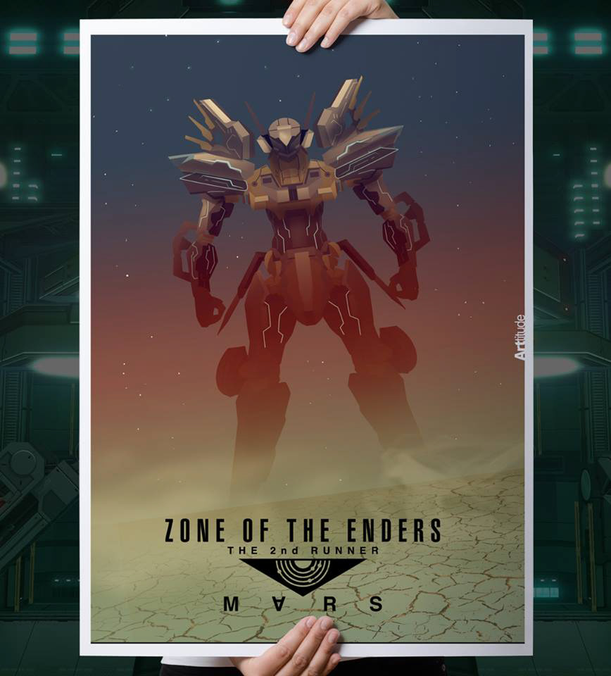 Official Konami Poster Zone of the Enders 2 (4) | Images :: Behance