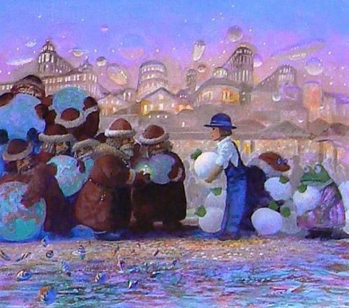 井上直久作品【表紙絵（星をかった日）】の買取・査定はミライカ美術に