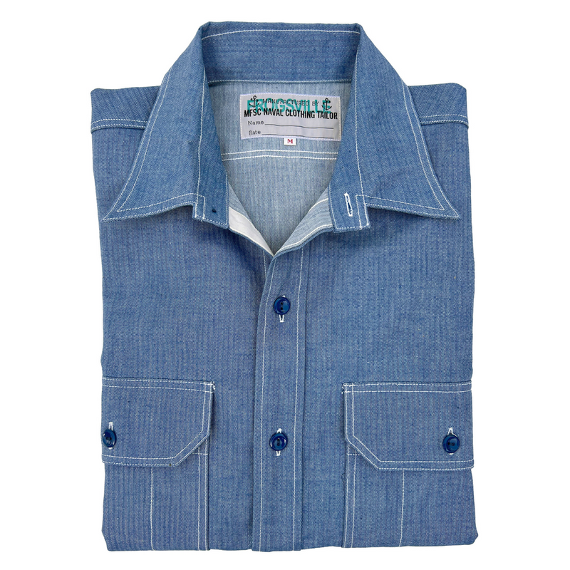 Snipes Shirt - Indigo HBT | Mister Freedom®