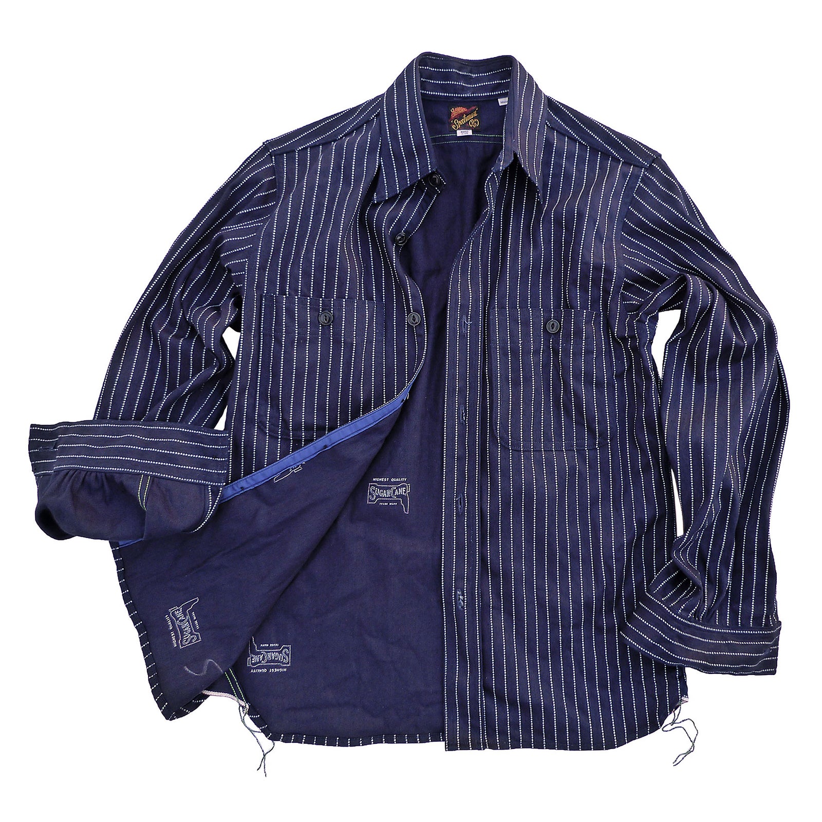 Workman Shirt - Indigo Wabash | Mister Freedom®