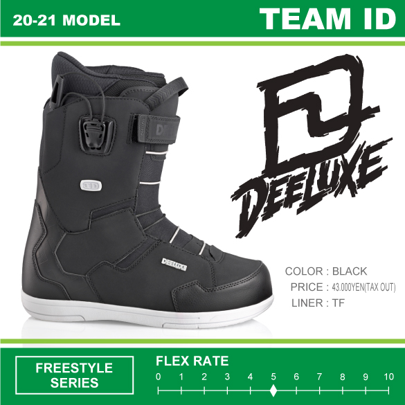 20-21 DEELUXE(ディーラックス)・TEAM ID TF [BLACK] チームアイディー