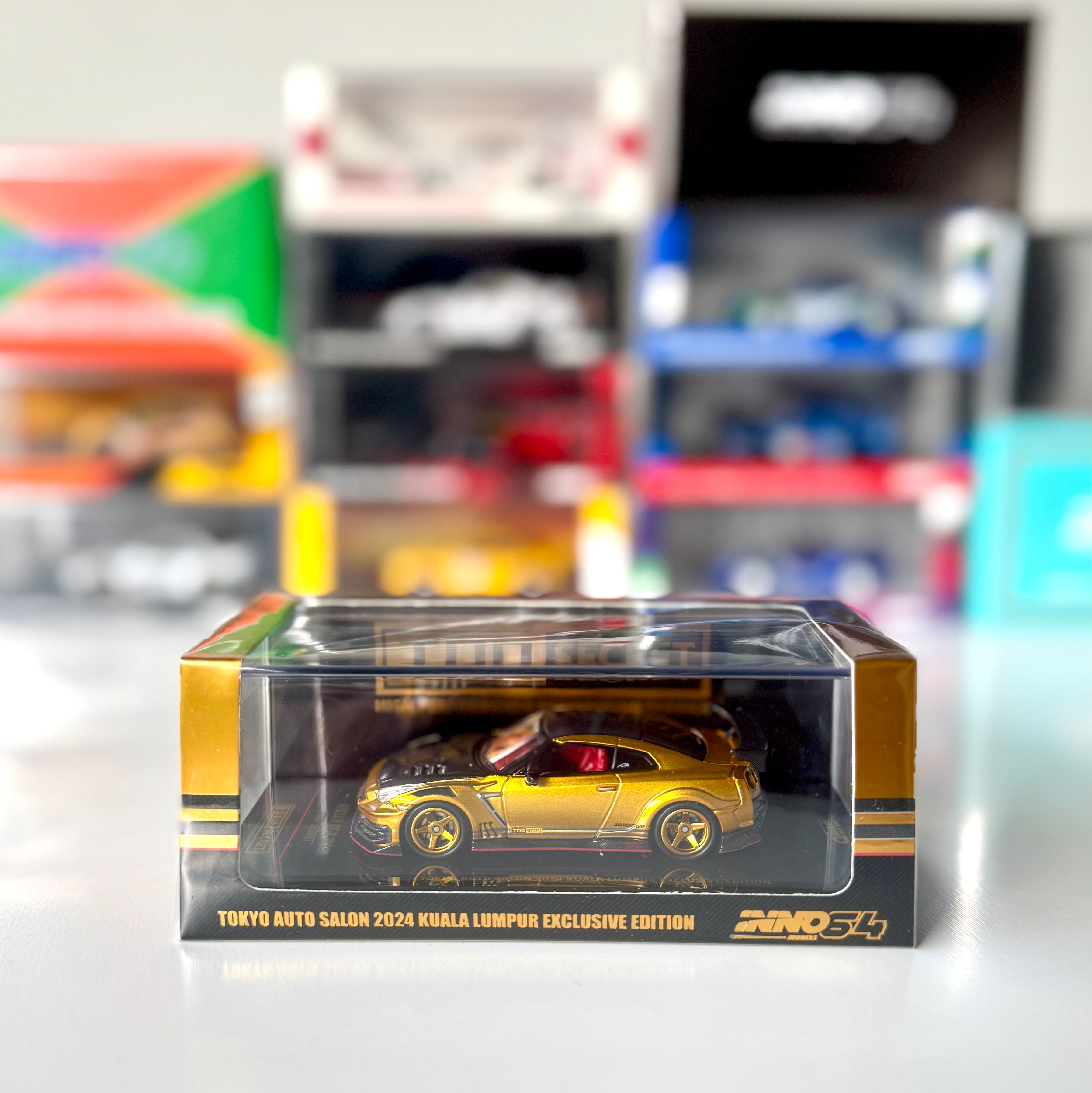 Nissan GT-R R35 Top Secret Gold 1:64 – TAS 2024 KL | Misc. Etc.