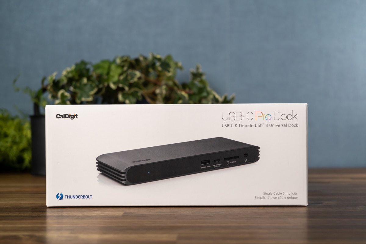 CalDigit USB-C Pro Dockレビュー：USB-CでもThunderbolt 3でも使える