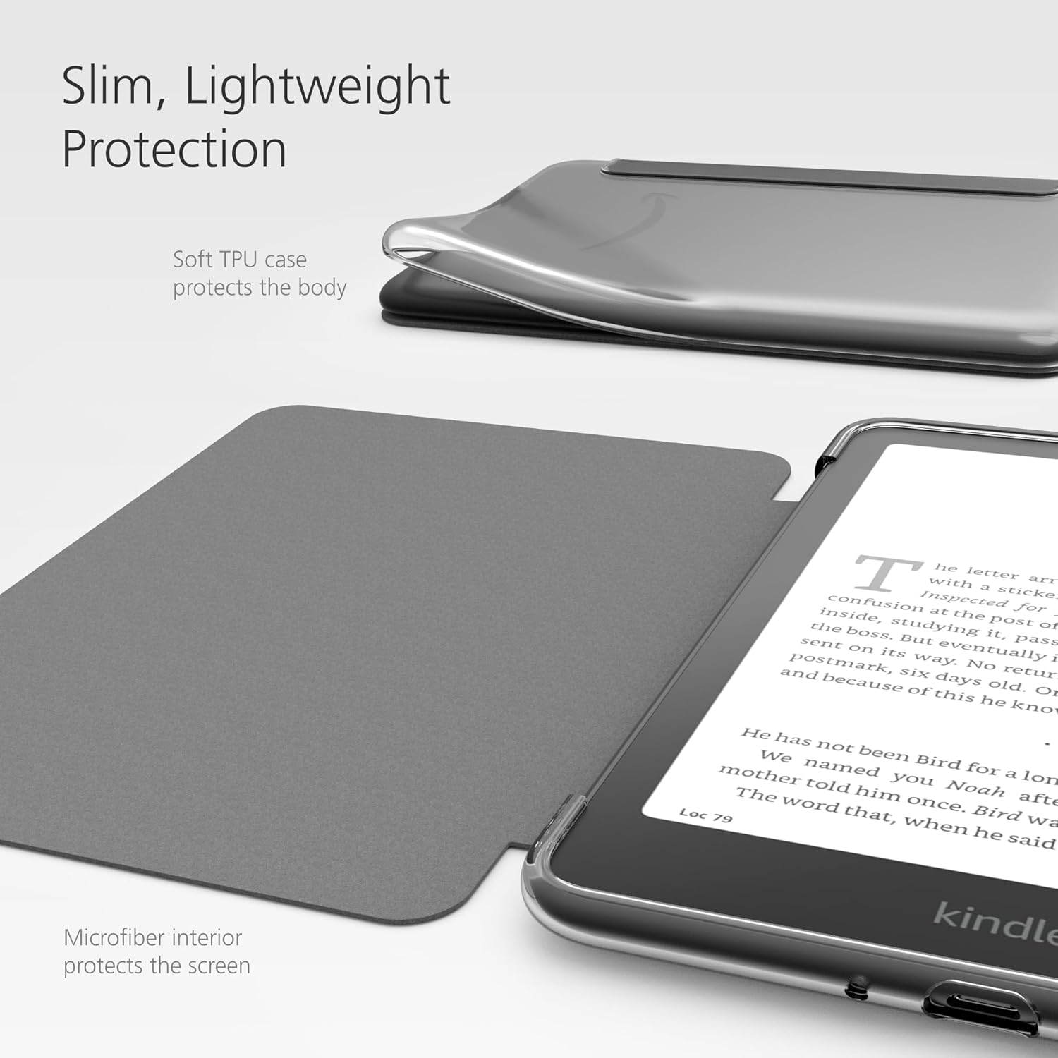 Folio Case for Amazon Kindle Paperwhite ('24) & Colorsoft