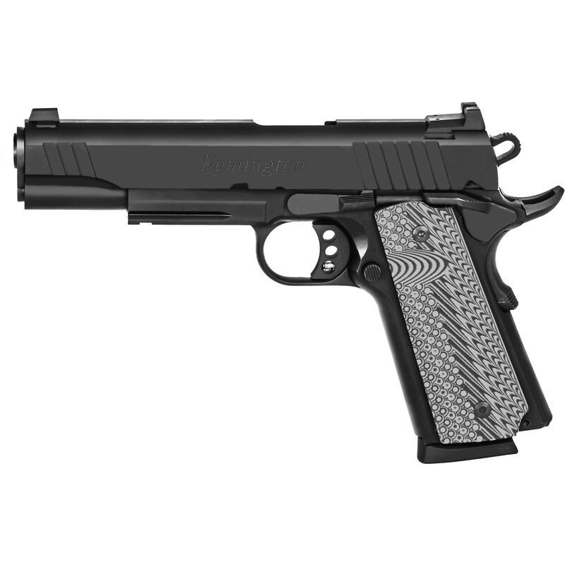 Remington 1911 R1 Tactical Black G10 5″ 8+1 45ACP NIGHT SIGHTS MPN