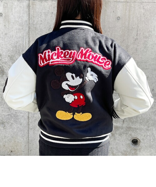 ディズニー ミッキーマウス クラブリーダー スタジャン L アパレル