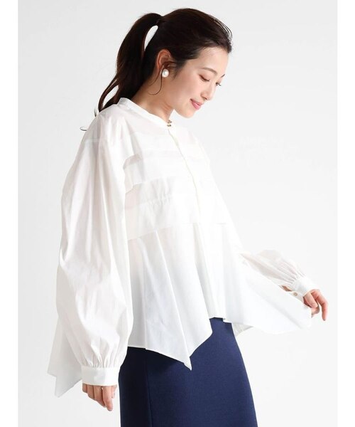 タックデザインブラウス｜メドックの通販｜&mall（アンドモール）三井
